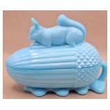 Portieux Vallerysthal Squirrel On An Acorn Dish