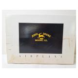 John Deere Diecast Airplane Bank