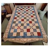 Nine-Patch Chain Quilt