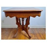 Eastlake-Style Victorian Parlor / Accent Table