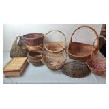 Baskets, Various Sizes & Styles