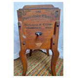 Dickman & Elliott Wood & Porcelain Butter Churn