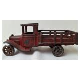 Arcade Cast Iron Stake Bed Toy Truck