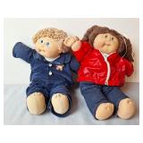 2 Cabbage Patch Kids Dolls, 1985