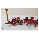 Arcade Cast Iron Sickle Bar Mower & Planter