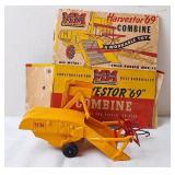 Minneapolis-Moline Harvestor "69" Toy Combine