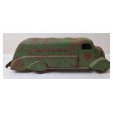 Sinclair Fuel Oil Toy Tanker Truck, Pressed Steel