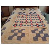 2 Quilts "Chimney Sweep" & Well-Loved Quilt