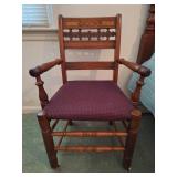 Colonial Revival Style Open Armchair
