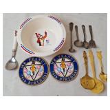 Mr. Peanut Spoons, Coastes & Tony The Tiger Bowl