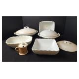 Ironstone China Covered Serving Bowls & Others