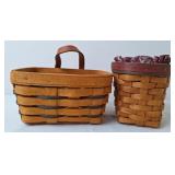 2 Longaberger Baskets