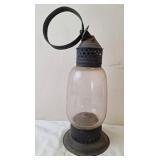 Fixed-Globe Whale Oil or Early Railroad Lantern