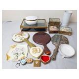 Trinket Boxes, Handheld Mirrors & Pill Boxes