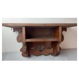 Wall Shelf w/Heart Cut-Out