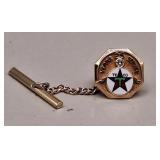 Texaco 25 Year Service Pin 14K Gold