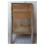 National Washboard Co. No. 118 Washboard