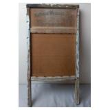National Washboard Co. No. 801 Washboard
