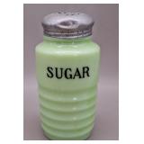 Jeannette Jadeite "Beehive" Sugar Shaker