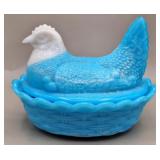 Westmoreland Hen On A Nest Covered Dish