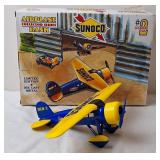 Sunoco Diecast Airplane Bank
