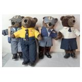 4 U.S. Mail Teddy Bears