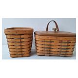 2 Longaberger Heartland Baskets