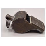 Pennsylvania Railroad Brass Conductor Whistle