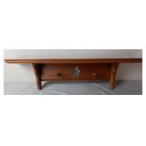 Country Shelf w/Bear Cut-Out & Pegs