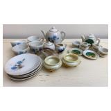Vtg Indianapolis 500 & Other Porcelain Tea Sets