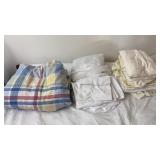 Twin Sheets, Comforter & Mattress Pad
