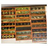 Antique Magic Lantern Glass Slides