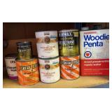 Wood Stain, Polyurethane & wood preservative