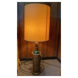 MCM Large Wine Glass Look Table Lamp