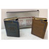 Vtg Fayette Bank Coin Banks (4.5x3.5)