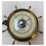 Vtg Airguide Brass Marine Barometer