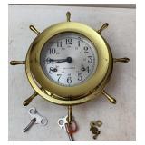 Vtg Seth Thomas Nautical Clock