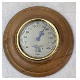 Vtg Cooper Thermometer 6in dia