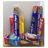 New & Used Plastic Wrap/Freezer Paper