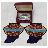 Thunderbird Belt Buckle & Car Club Patches
