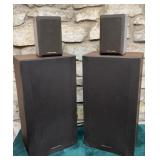 Realistic Nova-18 Tower & Bookshelf Speakers