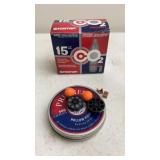 (7) CO2 Cartridges & .177 cal Pellets