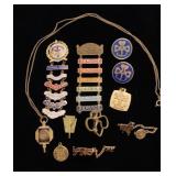 Service and award pins
