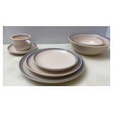 Pfaltzgraff Aura Pink Pattern Dinnerware