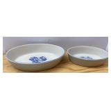 Pfaltzgraff Village Pattern Oval Bakers