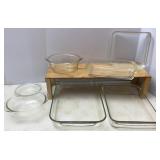 Pyrex & Fire King Clear Bakeware