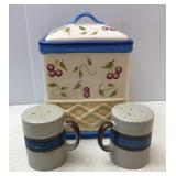 Cookie Jar & S/P Shakers