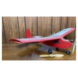 Vtg Radio Controlled Air Plane 35in wingspan