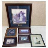 Signed Nautical Themed Prints by Ben Richmond