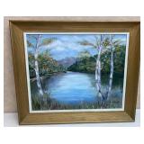 Framed Artwork by Local Artist Gladys Hassler
